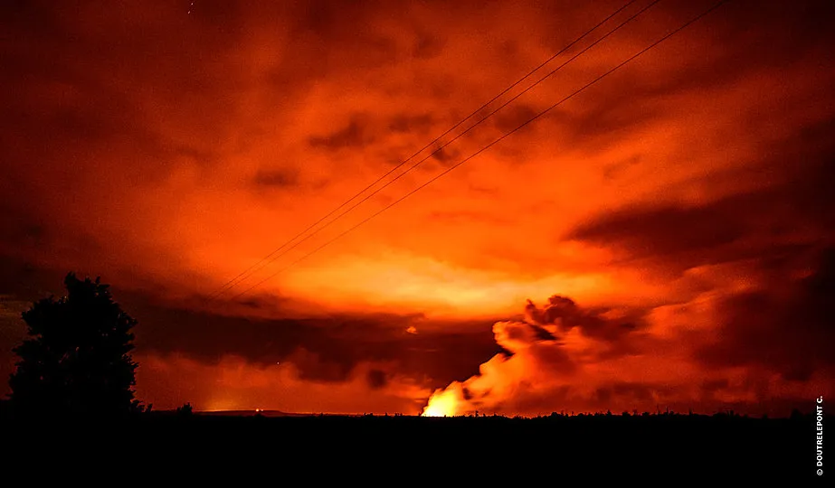 Volcano lands