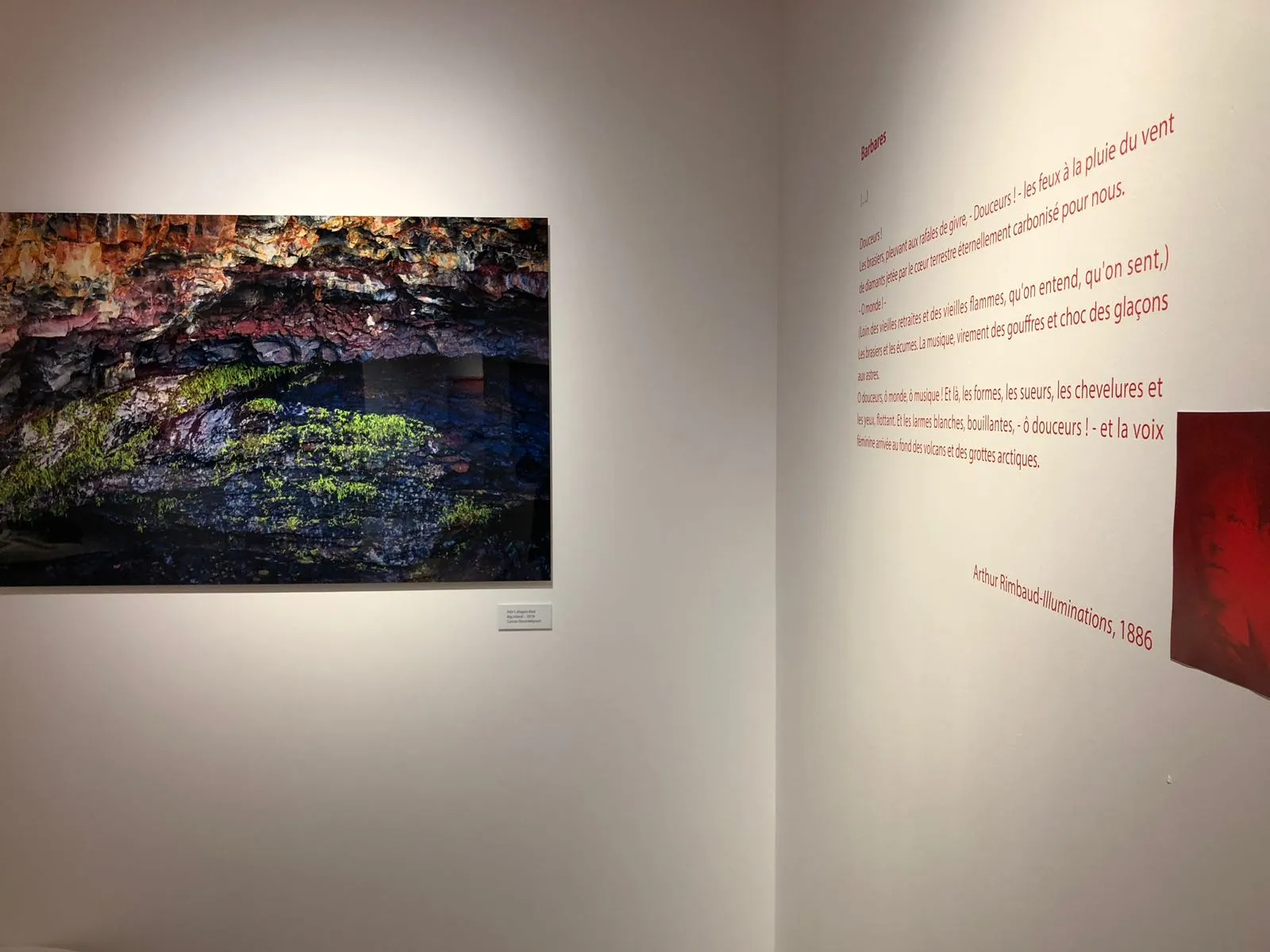 About - Illuminations et volcans, aux côtés de Rimbaud - Carine Doutrelepont et Milena Lefèvre