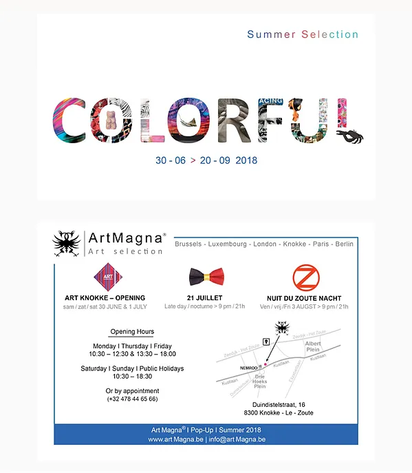 Exhibition 30.06 - 20.09 : Colorful ArtMagna Federation